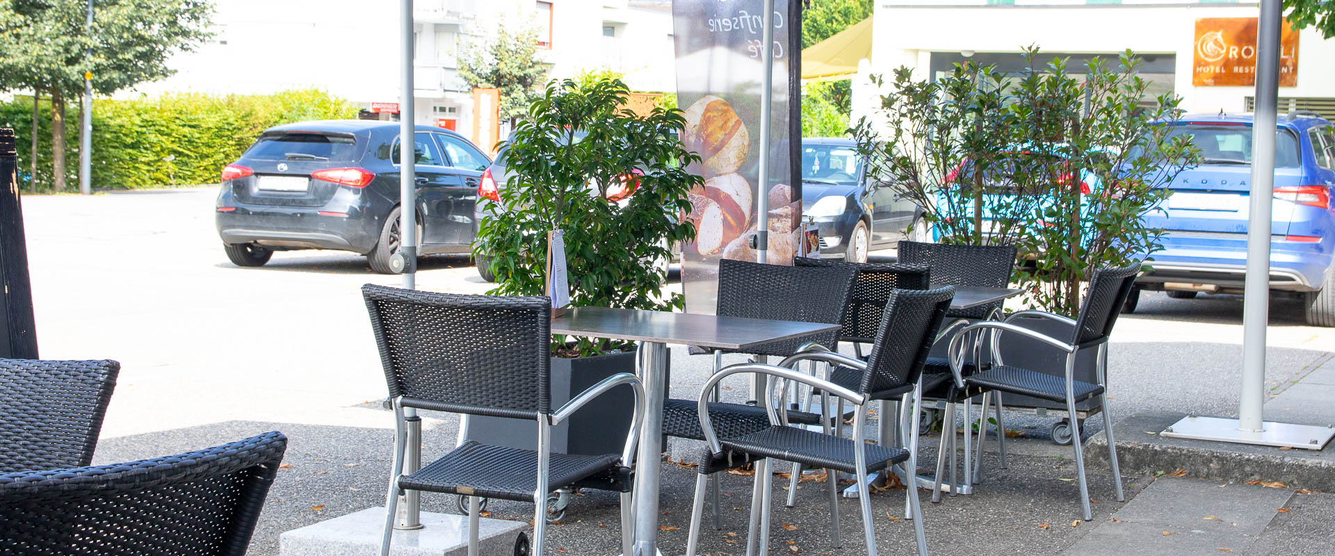 Sonnige Terrasse in Luterbach 