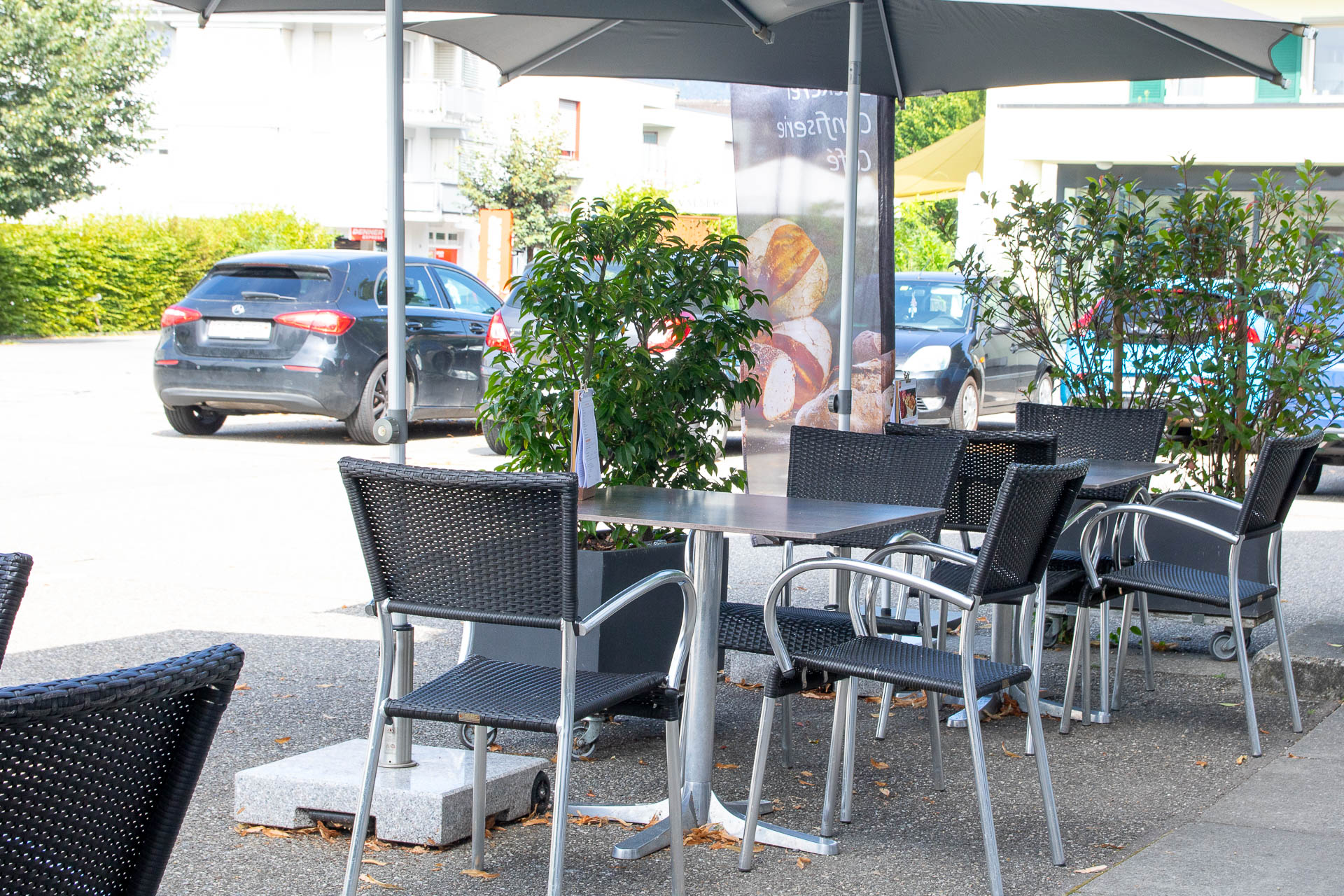 Sonnige Terrasse in Luterbach