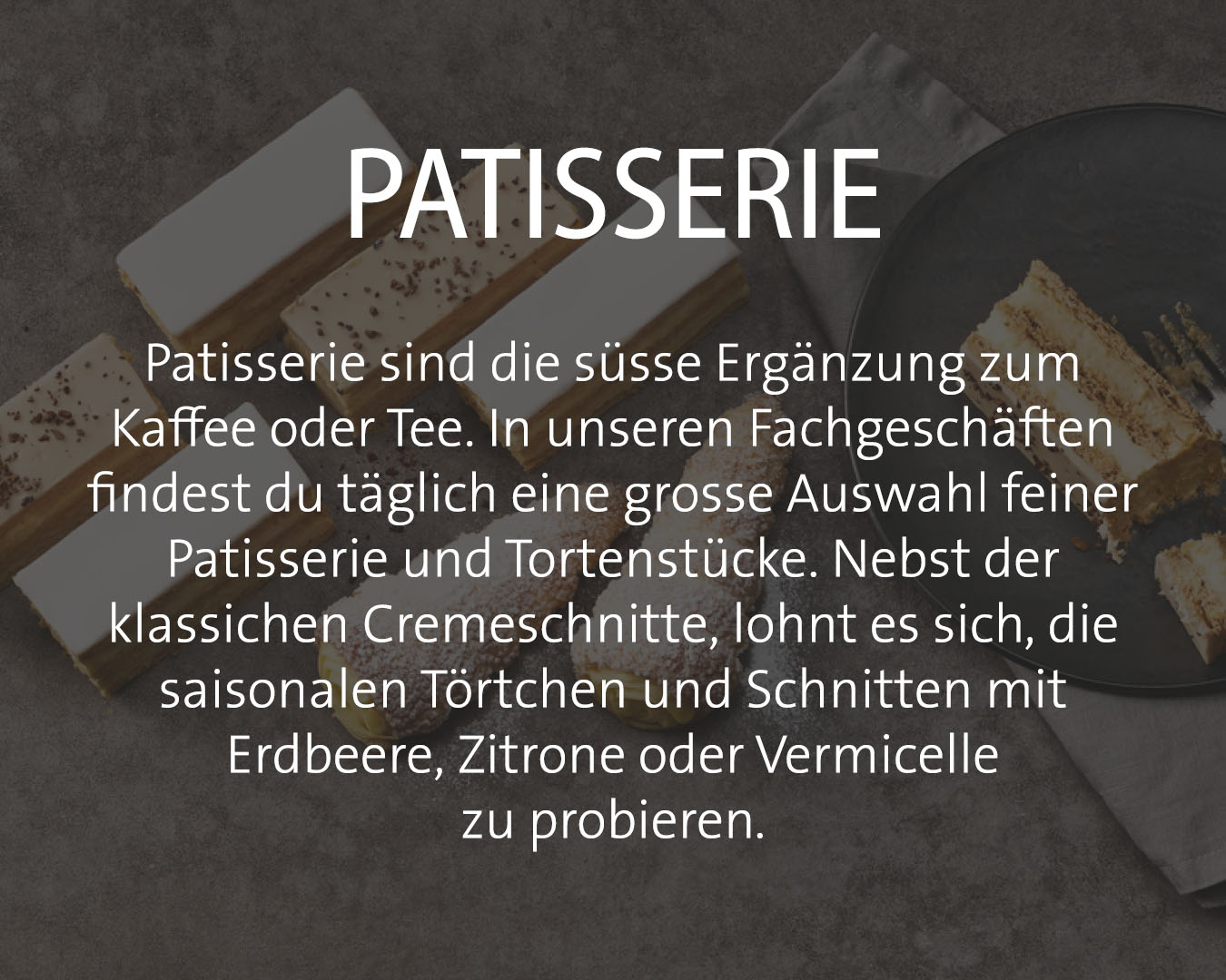 Patisserie Erklärung